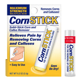 CornStick bottle pour demonstrates precise application to hard skin