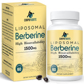 Corpofuerte Liposomal Berberine HCl bottle front signaling quality for daily wellness support