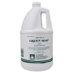 Cosco Pure Tattoo Green Soap bottle, 128 oz, ideal for skin prep and stencil application.