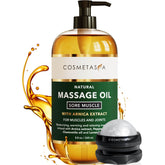 Cosmetasa sore muscle oil roller for targeted massage and relaxation.