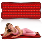 Cosnyu red light therapy pad 60x24 front view showing full-coverage surface