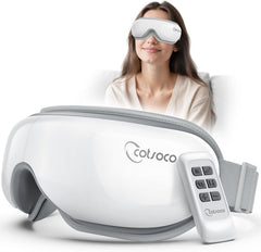Cotsoco Eye Massager remote control for easy mode selection and heat adjustments.