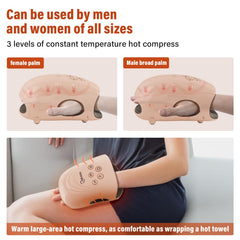 Cotsoco hand massager in size options L M S for a comfortable fit.
