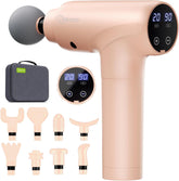 Cotsoco massage gun deep tissue pink for targeted relief after workouts