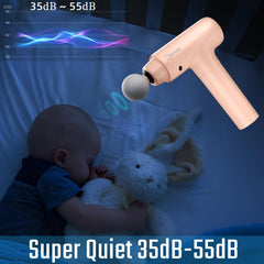 Cotsoco massage gun offers 20 speeds for personalized recovery sessions.