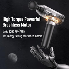 Cotsoco massage gun charges via USB-C, ideal for on the go