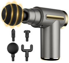 The cotsoco mini massage gun's quiet operation enables discreet relaxation anywhere.