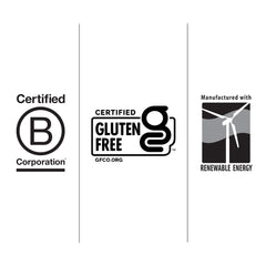 Country Life Arctic-Kelp vegan-certified badge signaling allergen-free, plant-based convenience