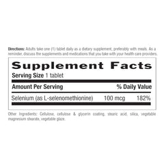 Country Life Selenium label close-up showing bioactive form
