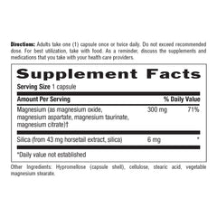 Country Life Target-Mins Magnesium label shows gluten-free and vegan certified ingredients.