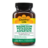 Country Life Target-Mins magnesium-potassium bottle front for daily mineral support
