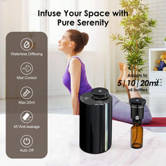 Covozon compact office diffuser providing subtle scent during work.