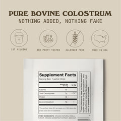Grass-fed Cowboy Colostrum from a trusted farm