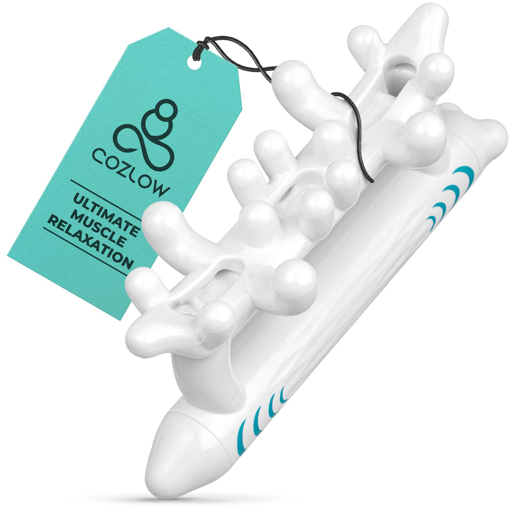 COZLOW Fascia Massage Tool targets neck knots for relief and circulation