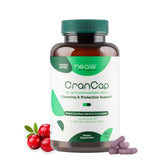 CranCap bottle with cranberry pills for daily urinary tract support