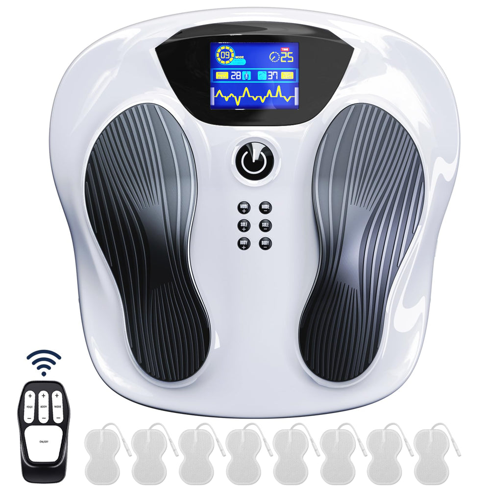 Creliver Foot Stimulator Pro front view highlighting compact profile and ergonomic design for comfort