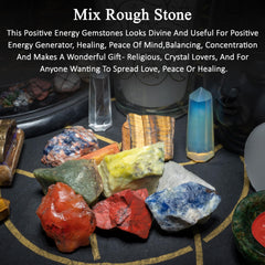 Crocon raw gems close-up showing natural color variety for crafts