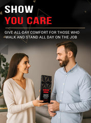 CRUVHEAL Work Pro Comfort Insoles with massage points to ease foot fatigue