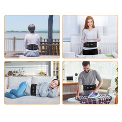 CUEHEAT dark black 49 inch heated belt ready for everyday wear