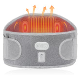 CUEHEAT heated waist belt front view showing compact design for mobility