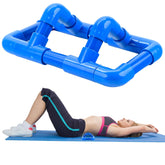 CufEslite trigger point release tool back-stretcher blue for targeted deep tissue relief.