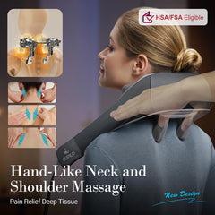 CuPiLo 6D deep tissue massage heads deliver realistic kneading action