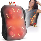 CuPiLo back massager 8-node cover emphasizes full back contact for thorough comfort.