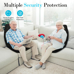 CuPiLo chair massager cushion plush fabric for premium comfort