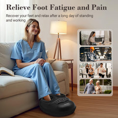 CuPiLo Massager uses compression with shiatsu for comfortable relief.