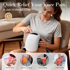 CuPiLo Knee Massager LED display clearly shows heat and mode settings.