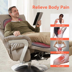 CuPiLo Massager Pad with Heat folded design shows compact portability.