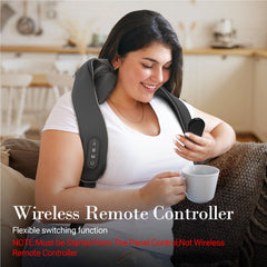 CuPiLo neck massager heat function helps soothe tense muscles