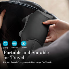 CuPiLo neck massager heat settings highlight fast warming for cozy relief.