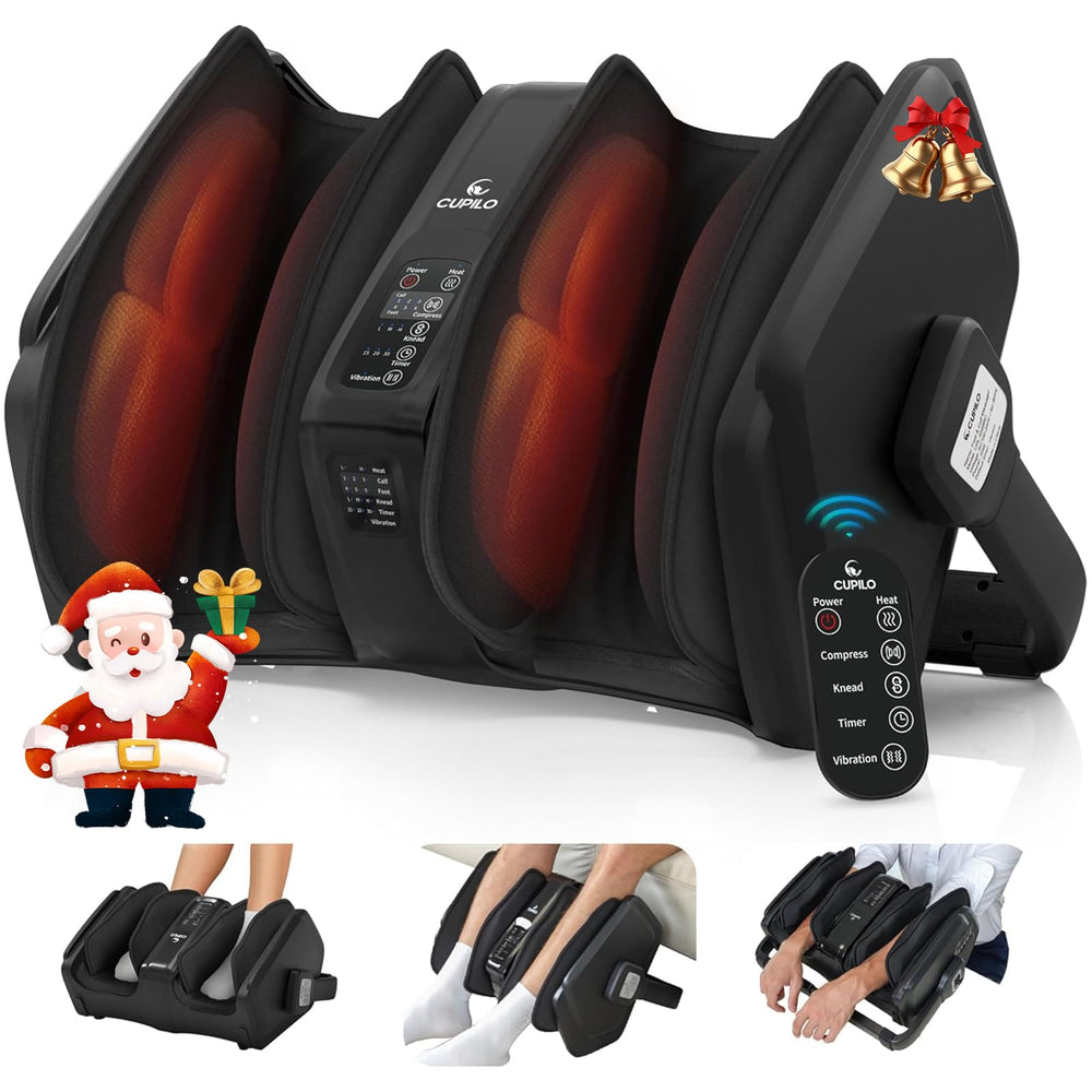 CuPiLo Shiatsu Foot Massager base with deep kneading nodes for soothing relief.