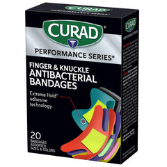 Curad Performance Series bandage with durable heavy-duty fabric moves with the body