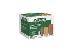 CURAD plastic bandages offer quick coverage with breathable, flexible fit