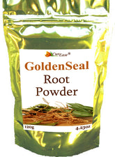 CurEase Goldenseal Powder front label communicates purity for daily use.