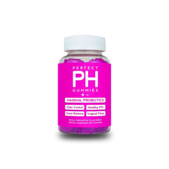 The Curvy Body Bears CBB Perfect PH pineapple probiotic gummies bottle supports daily wellness.