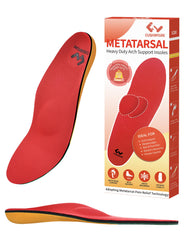 Cushwork Metatarsalgia Insoles provide ball-of-foot pain relief for everyday comfort.