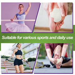 Cutecrop sesamoid pad for ball-of-foot comfort during walking and dancing