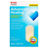 CVS Health Advanced Healing hydrocolloid bandages in packaging for small-area wounds