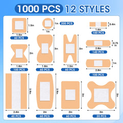 CXYARY individually wrapped bandages for hygienic use and easy storage