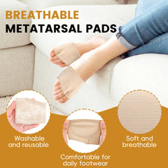 CXYARY: gel denso en almohadillas metatarsales ofrece amortiguación.