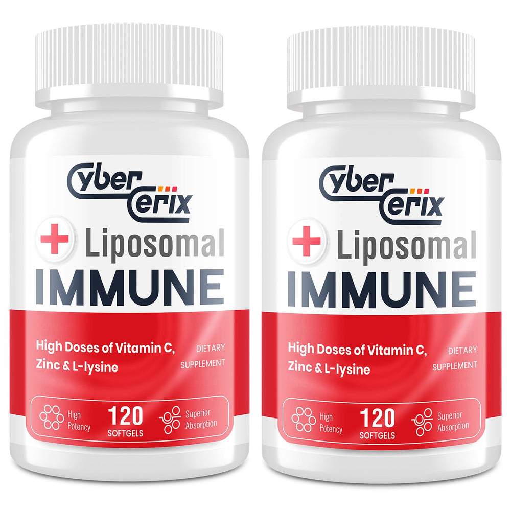CyberCerix Liposomal Immune bottle front for daily wellness support