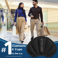 CYGYINT universal-fit heel pads comfortable for men and women