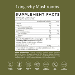CYMBIOTIKA Liposomal Longevity Mushrooms pouch open ready to mix