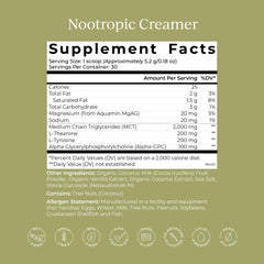 Pouring CYMBIOTIKA Nootropic Creamer for smooth energy without crash.