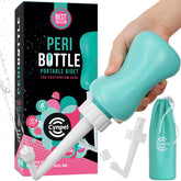 Cynpel Peri Bottle with retractable nozzle for discreet, precise cleansing.