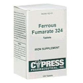 Cypress Ferrous Fumarate front boxed package for daily iron support