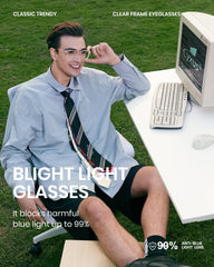 Cyxus anti-glare glasses reduce reflections for clearer computer and gaming sessions